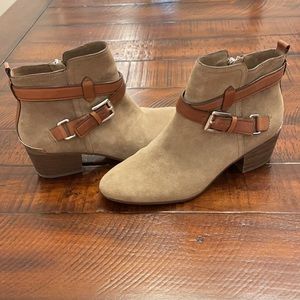 Coach Suede Booties Size 6
